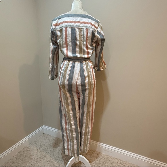 Madewell V Neck Tie-Waist Jumpsuit - Picture 14 of 14